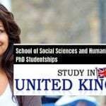 International PhD Studentships UK in Social Sciences and Humanities