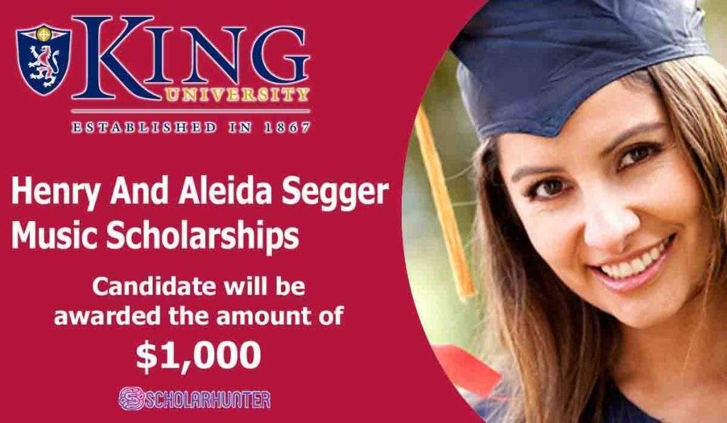 Henry And Aleida Segger Music Scholarship (Awarded upto $1,000) in Canada