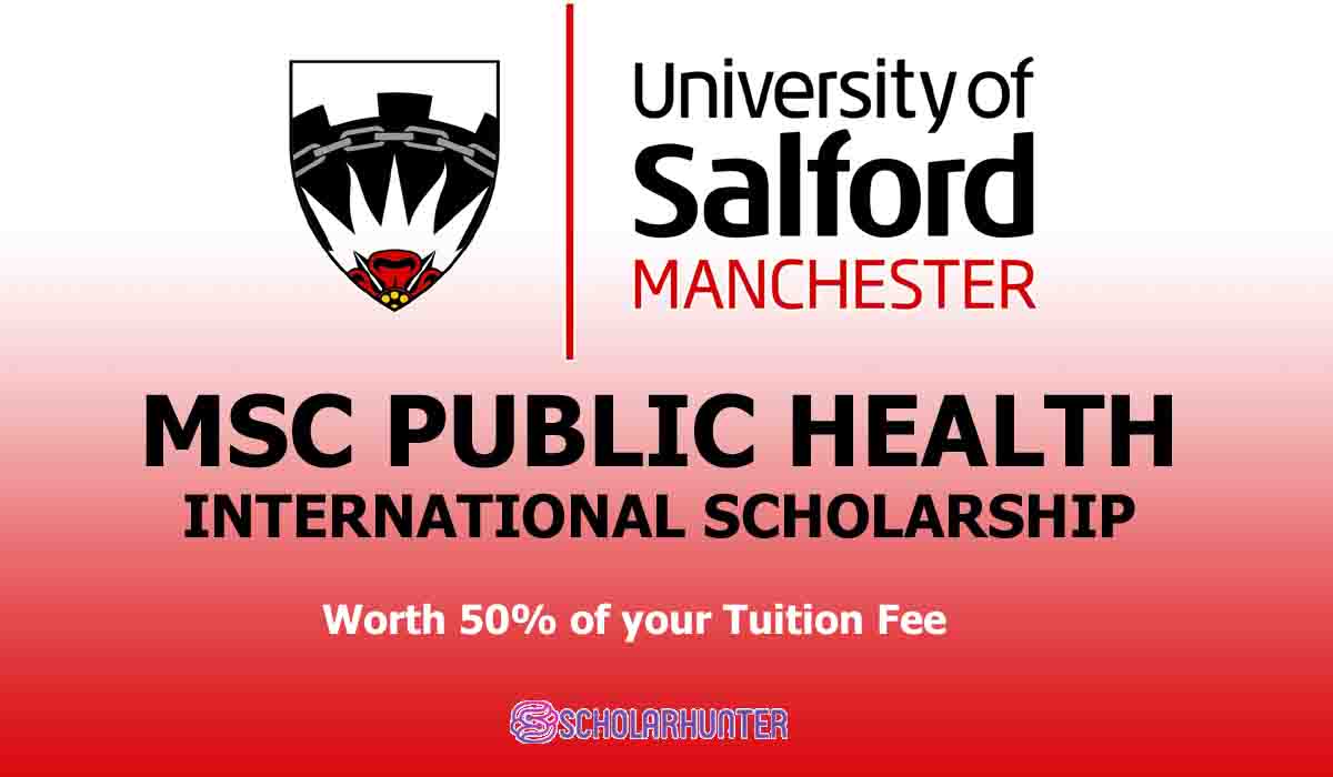 University of Salford International Masters Scholarships in UK