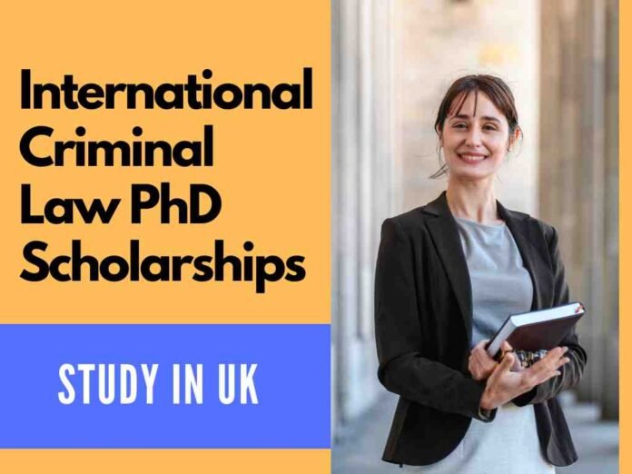 law phd scholarships uk