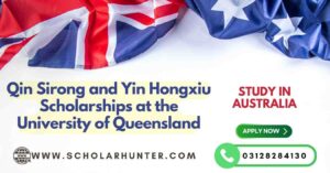 Qin Sirong and Yin Hongxiu Scholarships at the University of Queensland