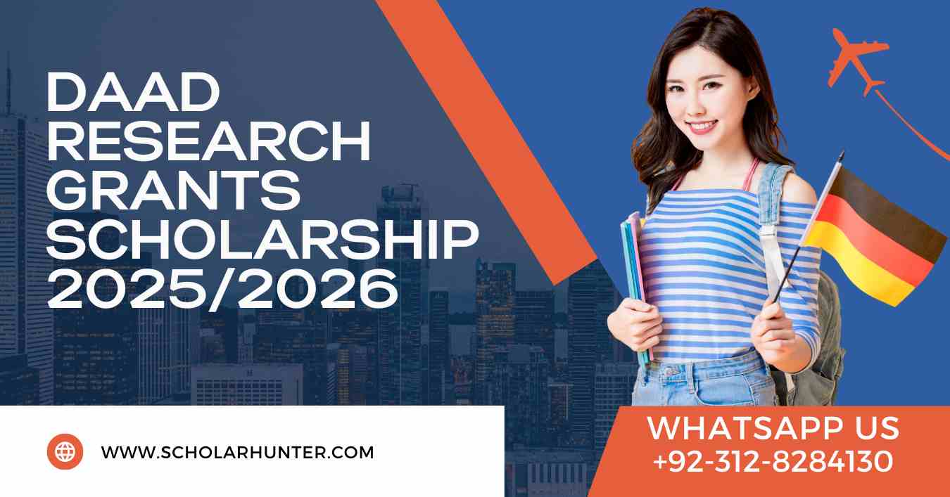 Study in Germany DAAD Research Grants Scholarship 2025/2026 (Fully Funded)