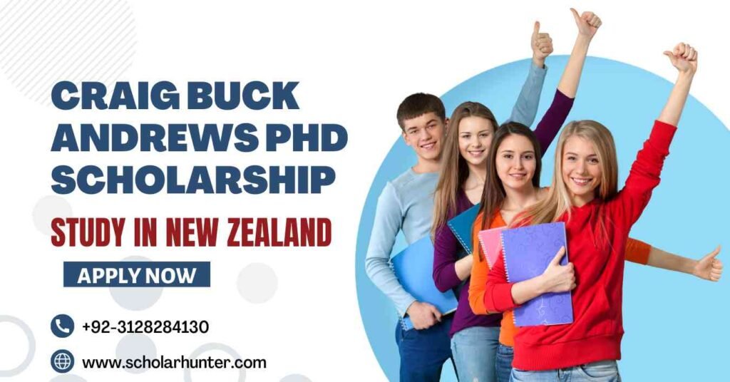 Craig Buck Andrews PhD Scholarship 2024