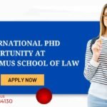 International PhD Opportunity at Erasmus School of Law