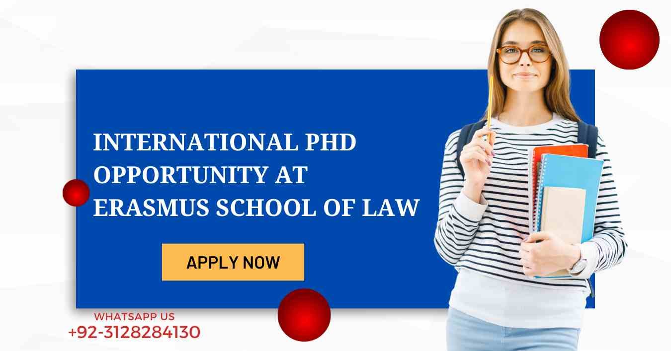 International PhD Opportunity at Erasmus School of Law