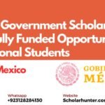 Mexican Government Scholarship 2024 Fully Funded Opportunity for International Students