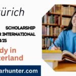 ETH Zurich Scholarship Program for International Students 2024/25